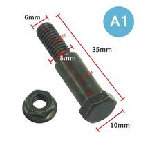 M8/M10 Universal Motorcycle Handlebar Bolts – Brake & Clutch Lever Mounting Screws for Motocross, Dirt Bike & Pit Bike