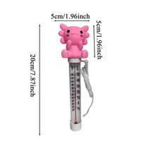 Pool Thermometers Large Size Easy Read Salamander Bathing Toys Water Temperature Thermometers for Bathtub Spa Shower Ponds
