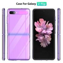 For Samsung Galaxy Z Flip 4 5g Case Clear Transparent Folding Shockproof Back Cover Capa For Galaxy Z Flip3 Flip4 Case For Galaxy Z Flip
