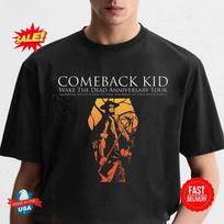 Comeback Kid 2025 Wake The Dead Anniversary American Tour T-Shirt XL