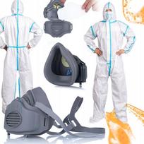 Rosfix Protective Painter's Mask KN95 + Disposable Painter's Overalls 185cm