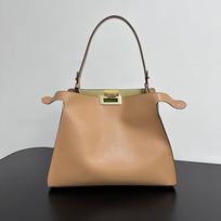 Bag women, new textured commuter fashion shoulder messenger bag versatile casual portable tote women's bag 36*27*13cm