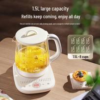 SUPOR 1.5L Multifunction Electric Glass Health Tea Pot CN plug (adapter included)