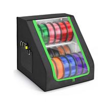 3D Printer Filament Storage Box, Double Layer, Holds 21 Rolls, Stable Trapezoid Frame