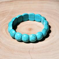 1PC Fashion Wide Elastic Rope Bracelet Retro Style Heart-shaped Geometric Bracelet for Men and Women Jewelry Gifts