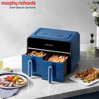 Morphy Richards MR8100 8L Dual Basket Visible Air Fryer CN plug (adapter included)