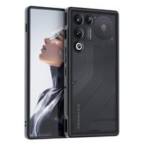 For ZTE nubia RedMagic 11 Air Case Matte PC+TPU Acrylic Transparent Magnetic Stand Phone Cover For RedMagic 11 Air Shell Bumper ZTE nubia RedMagic 11 Air