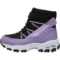 (GS) Skechers Winter Comfy Boots 'Black Purple' Kids' 664200L-BKLV EU 32