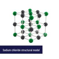 Sodium Chloride Molecular Model for Chemistry Education