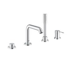 GROHE 19578001 - Keturių skylių vonios maišytuvo komplektas ESSENCE, 197 mm, blizgus chromas