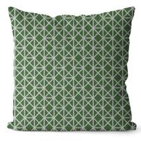 Green Plant Pillow Cover Geometric Cushion Home Bedside Sofa Cushion Cover 45 * 45Cm without pillow core