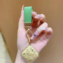999 Pure Gold Four-Sided Horse Keychain & Mobile Charm Pendant - Creative Souvenir Gift