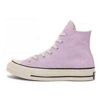Converse Chuck 70 Lace-up Anti-Slip Shock Abrasion Resistant High-Top Board Shoes Unisex Pink Purple 51.5 gray