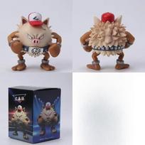 5 cm Pokemon figūrėlė Primeape figūrėlės PVC statulėlės modelis lėlės kolekcija figūrėlė kambario dekoracija žaislai vaikų gimtadienio dovanos Sandėlyje juoda
