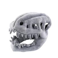 3D Dinosaur Skeleton Cos Props Funny Dinosaur Skeleton Costume Set  Dress Up Photo Props 30cm pilka
