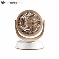 Airmate FA15-R72 Energiją taupantis stalo ventiliatorius su oro cirkuliacija CN kištukas (adapteris įtrauktas) brown