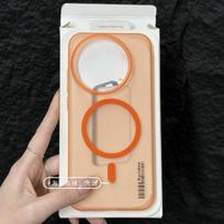 For Realme GT8 Pro dėklas Kietas PC Matinis Magnetinis Anti pirštų atspaudų Skaidrus Anti kritimo Apsauginis Dangtelis For Realme GT8 Korpusas Buferis realme GT8 oranžinė