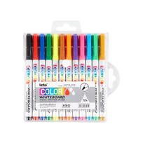 12/24Colors Dry Erase Markers Whiteboard Marker Pen Set Water Painting Pen Colored Floating Ink Pen Doodle Water Pens  Classroom