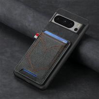 For Google Pixel 10A 9A 10 Pro XL 5G Card Leather Back Case Magnet Car Mount Holder Bumper Shell Pixel 9 Pro XL Case Shockproof Pixel 10 Pro juoda