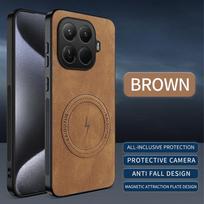 For Xiaomi Mi 15T Pro Case Luxury PU Leather Skin Magnetic Magsafe Protective Back Cover For Xiaomi Mi 15T 15TPro Phone Shell xiaomi 15T Pro ruda