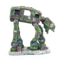 Autobot Robot Dog Shape Aquarium Landscape Decorations Simulation Fish Tank Accessories Ornaments Resin Crafts Eco-friendly Pet