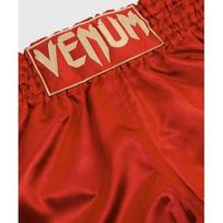 Muay Thai šortai Venum Classic - Bordeaux/Gold