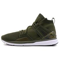 Puma B.O.G Limitless Hi Comfortable Supportive Balanced Lightweight High-Top Sneakers Unisex sneakers Green 364937-02 42