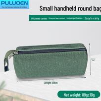 Durable Canvas Tool Bag for Electricians & Auto Repair – Wear-resistant, Thickened Storage for Fishing Gear & On-board Use