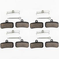 4 Pairs Bicycle Brake Pads for SHIMANO D02S XT M9020 M8020 Saint M640 M800 M810 M820 M520 M420 Disc