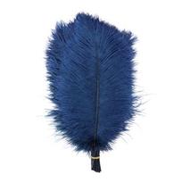 10 vnt. purių stručio plunksnų 15-40 cm rankdarbiams, vestuvių puošmenoms, dekoravimo reikmenims, gryna stručio plunksna, karnavalo palaikymas 15-20cm 6-8inch tamsiai mėlyna spalva
