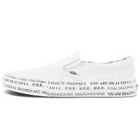 Vans X We Are Beautiful Classic Slip On 'White Black' Women's VN0A4U382Q2 38.5