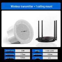 SAST Wireless Bluetooth Ceiling Speaker System CN plug (adapter included)