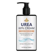 60% Urea Cream for Feet, Maximum Strength, Cracked Heel Repair & Dry Skin Softener for Hands/Knees, 1pcs