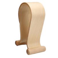 Wooden Household Headphone Headset Storage Bracket Display Stand Storage Holder beržo spalvos