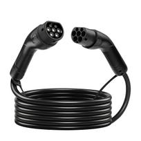 EV Charger Extension Cable, 16Amp 7 m Max 11 kW Extension Cord Compatible with All Type 2 Electric Vehicle Chargers, 3-Phase AC 480V 50Hz IP65 Heavy