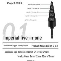 Junlun Electric 5-in-1 Copper Tube Expander & Flaring Tool