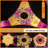Custom Three-in-One Employee Sports Medals & Team Competition Badges Medal