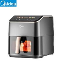 Midea 5.3L AI Smart Air Fryer with Visible Window CN plug (adapter included)
