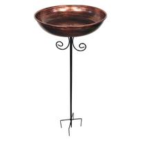 Vintage Freestanding Birdbaths & Birdfeeder 5-Pronged Base Bird Baths Feeder Bowl Garden Birdbath Bowl Patio Lawn Garden Decor
