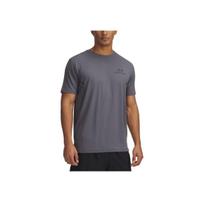 Under Armour Vanish Energy Breathable Sports Comfortable Fashion Short Sleeve T-Shirt Men Tops Rhino-Gray 1389136-025 L brown