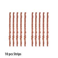 New Tubeless Tire Repair Kit for Road & MTB Bikes - Rubber Plugs, Bacon Strips & Insertion Tool for Puncture Fixes