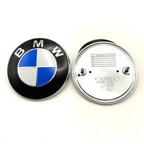 For BMW Hot 2025 1pcs 82mm 74mm Car Emblem Badge Hood Front Rear Trunk Logo for Bmw E46 E39 E38 E90 E60 Z3 Z4 X3 X5 X6 511481323 74mm