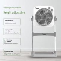 Midea 5-Blade Oscillating Floor Fan CN plug (adapter included)