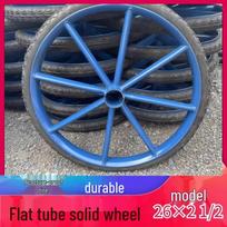 Solid Tire Wheel Assembly for Hand Carts