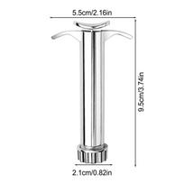 Clay Extruder Household DIY Handmade Crafts Stainless Steel Pastry Gun Clay Extruder Fondant Cake Slime Putty Modeling Tools