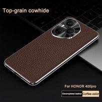 For Huawei Honor 400 Pro Case Luxury Lichee Leather Skin Protective Back Cover Case For Honor 400 400Pro Global version Shell HONOR 400 kava