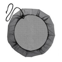60/80/90/100CM Lauko tinklelis lietaus statinėms, vandens surinkimo kibirams, vandens rezervuarų apsaugai, sodo reikmenys Diameter 60cm juoda