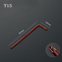 T50 T30 T20 T25 T10 T15 Double-End 2-way Mini Torx Screwdriver Spanner Wrench Moersleutel Schroevendraaier Reparatie Screwdriver