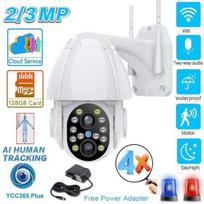 Sukamoji Wifi IP apsaugos kamera 1080P naktinio matymo priartinimas
