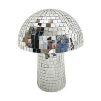 Silver 10*10Cm Mushroom Disco Ball Mirror Reflective Mushroom Ornament Girlfriend Gift sidabras